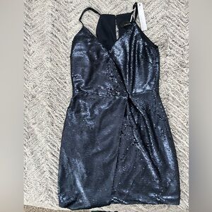 Anthropology Adelyn Rae sequin wrap dress Size S